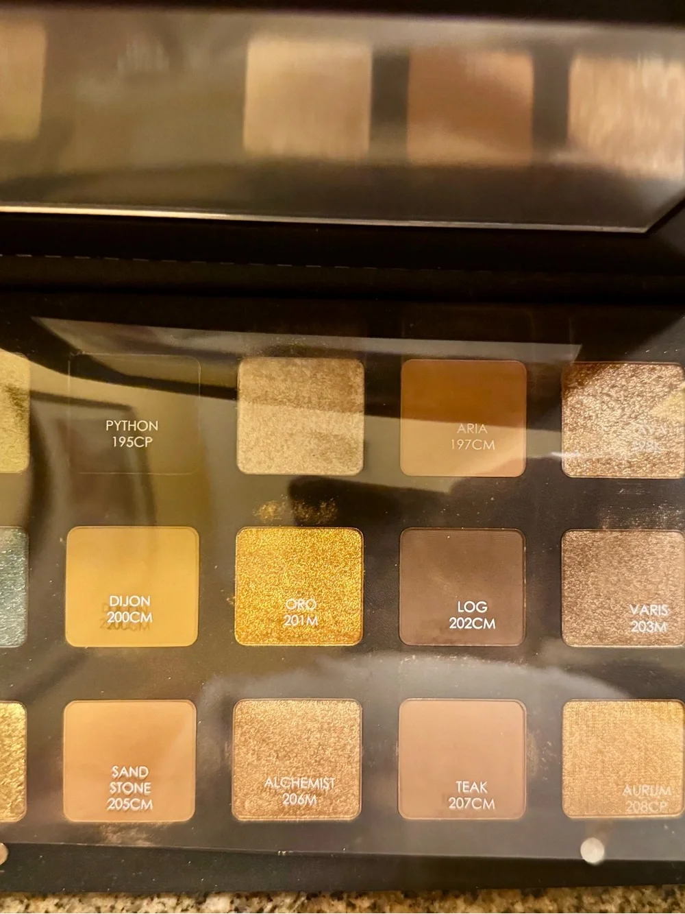 Natasha Denona Metallic Gold Eye Palette Case